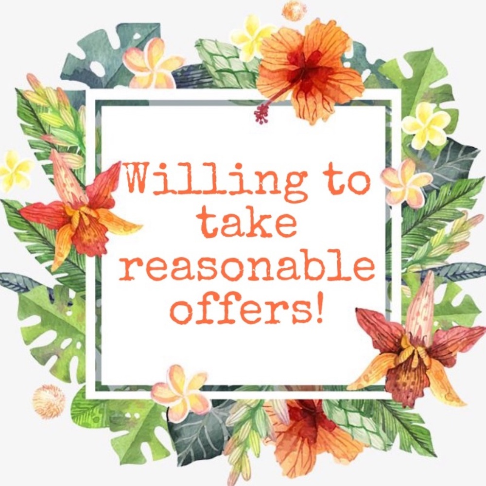 Willing to take offers on any product!🌞